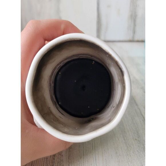 Rae Dunn spooky candle AS IS white Halloween home decor - Picture 6 of 7